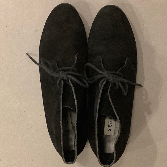 Steve Madden Black Suede Desert Boot Size 9-1/2M - Picture 5 of 11
